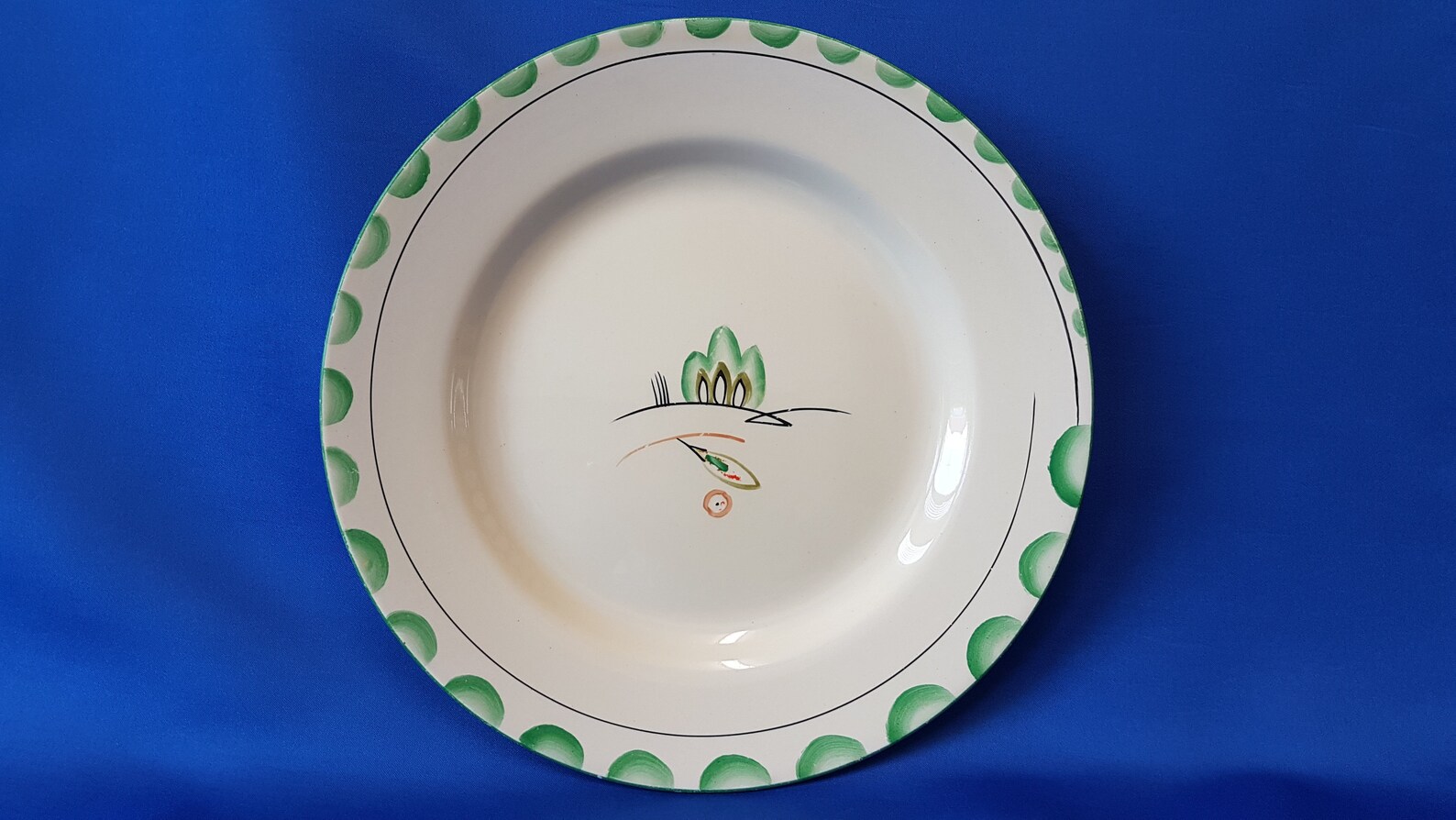 Crown Devon Wall Plate. Art Deco / Modernist. Pattern A465. Etsy