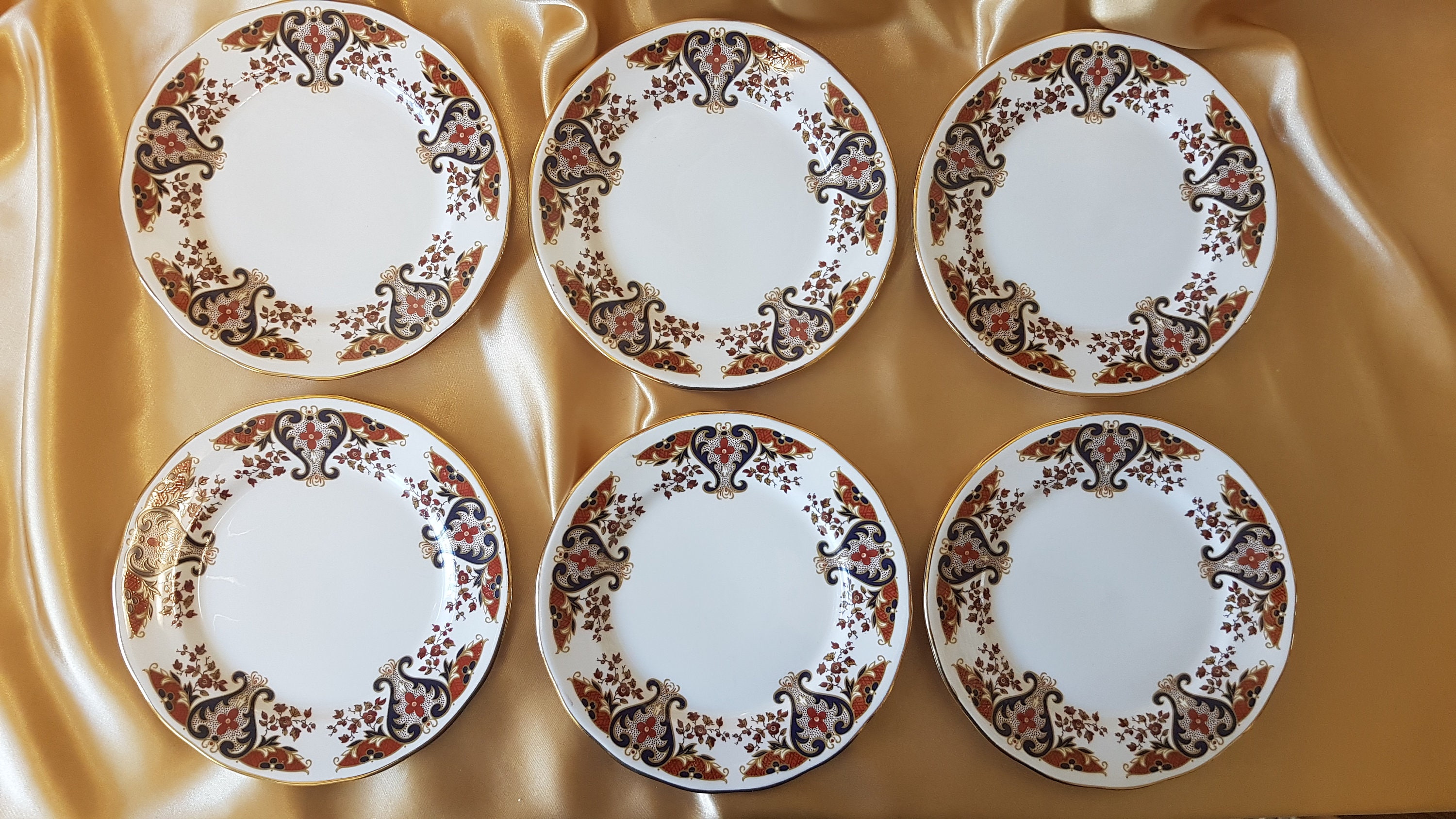 JC Penney Dinnerware Chambour Gold Pattern Cup & Saucer Set