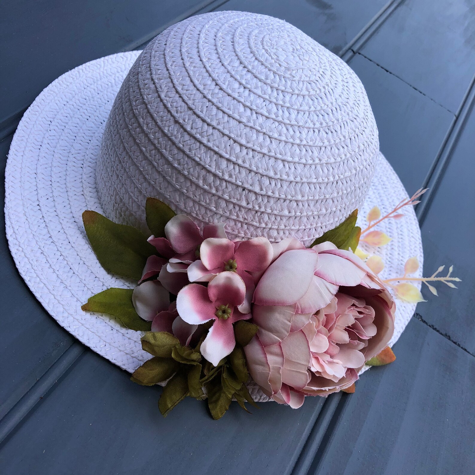 Floral Sun Hat | Etsy