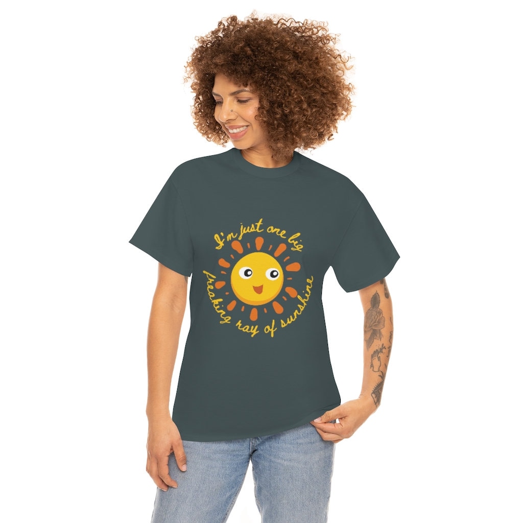 Mug 'Je Suis Un Rayon De Soleil Effrayant' - Neuf, Céramique, Marque Gearbubble, Pour Ado