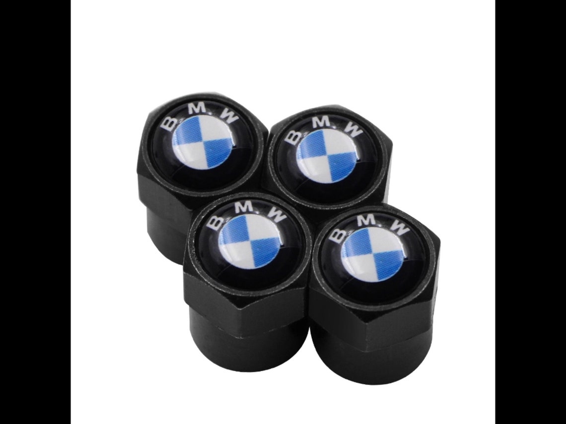 4 x Black Metal Tyre Valve Dust Caps fits BMW Etsy 4 x Black Metal Tyre Valve Dust Caps fits BMW Etsy