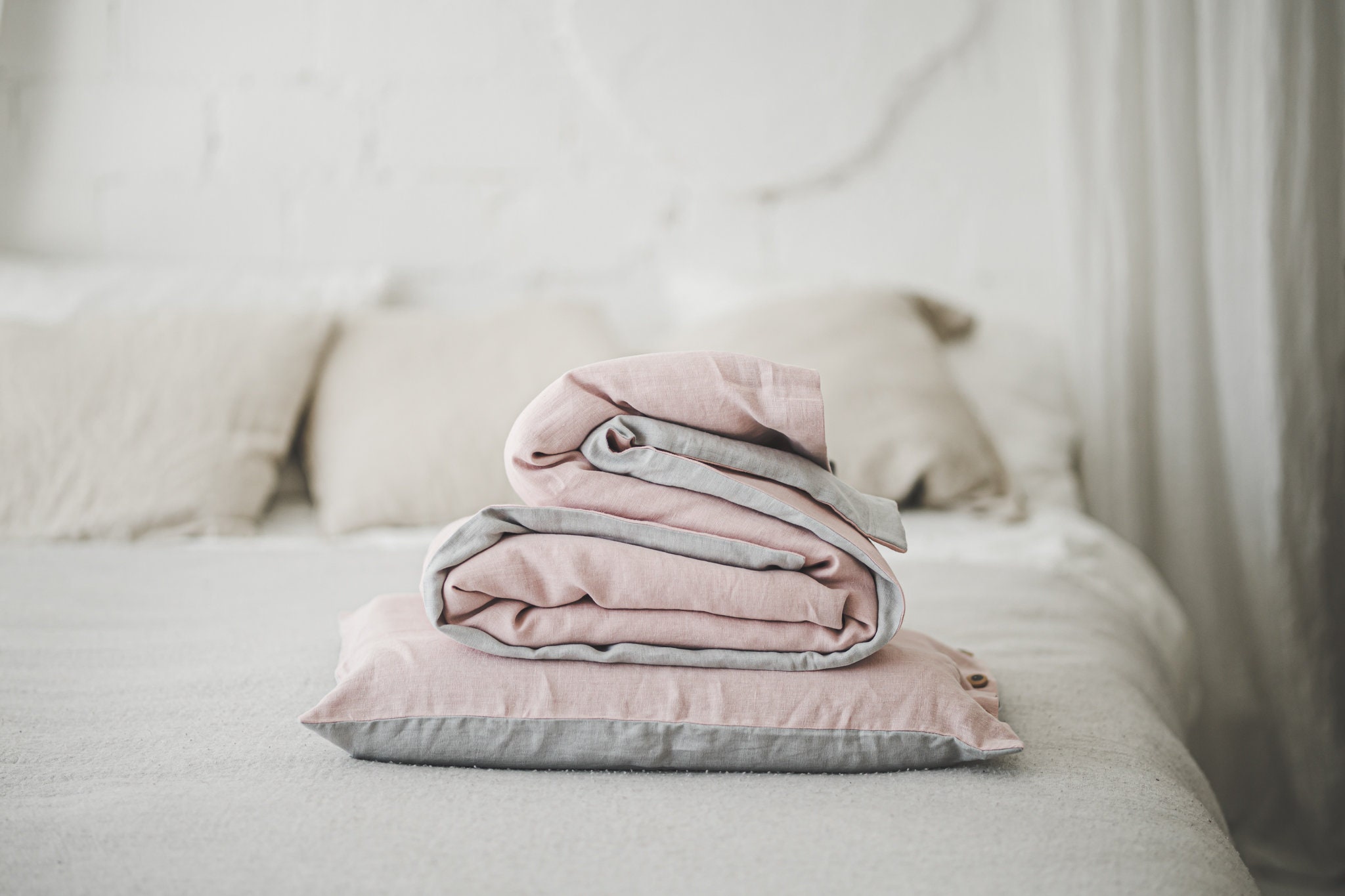 Organic Linen Nursery Duvet Cover Sustainable Bedding for Etsy