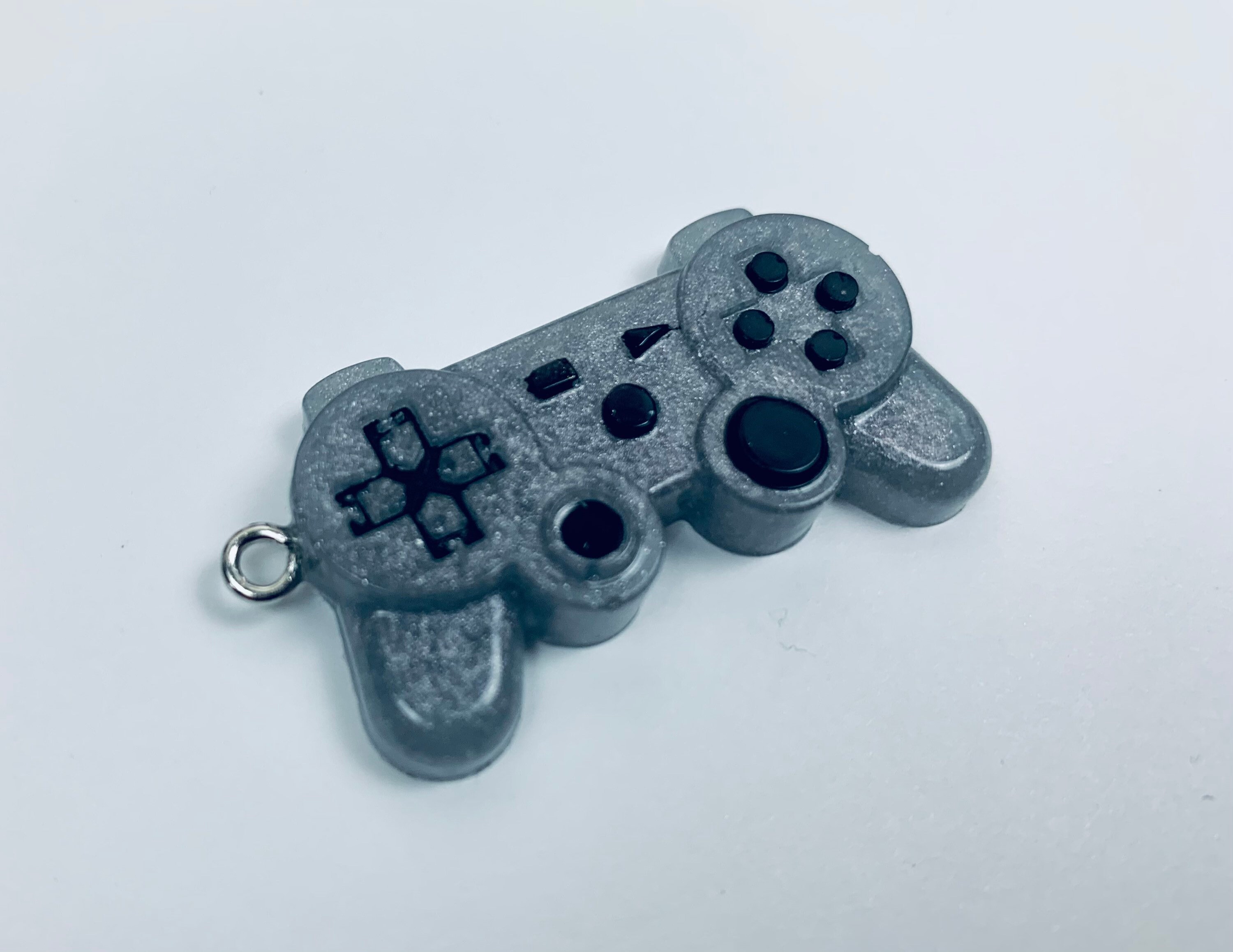 Gaming Controller Keychain Gaming Inspired Resin Keychain Etsy