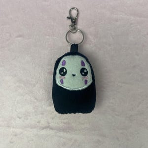 Ghost Plush Anime Keychain Charm