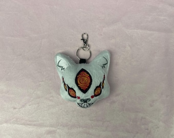 Fox Demon Chainsaw Anime Mange Plush Keychain Charms