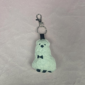 Spy Dog Plush Keychain Charms