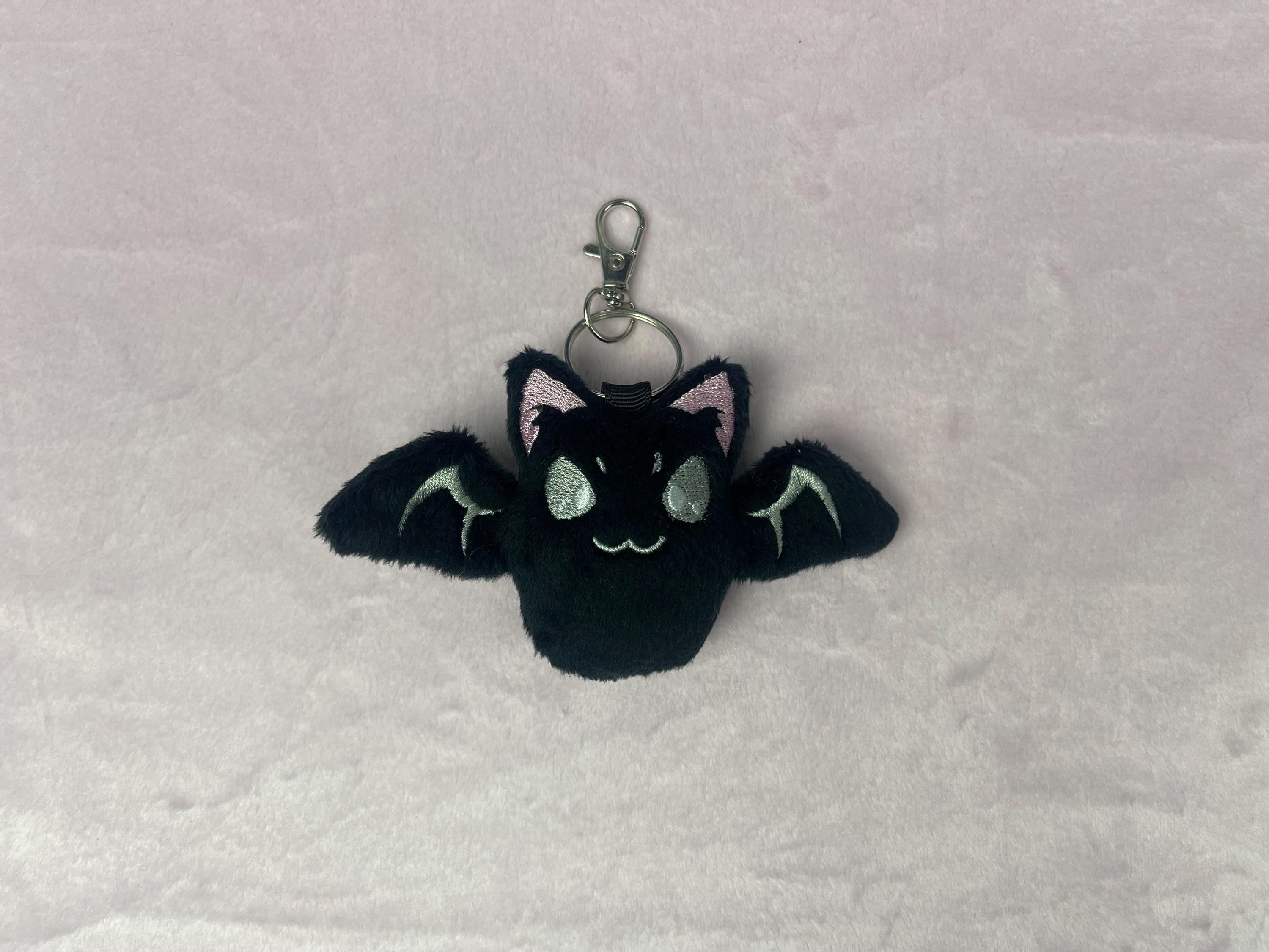 Bat Plush Keychain Charms