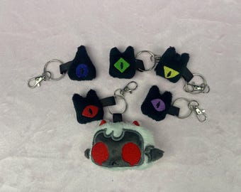 Cult Leader Crown Plush Keychain Charm