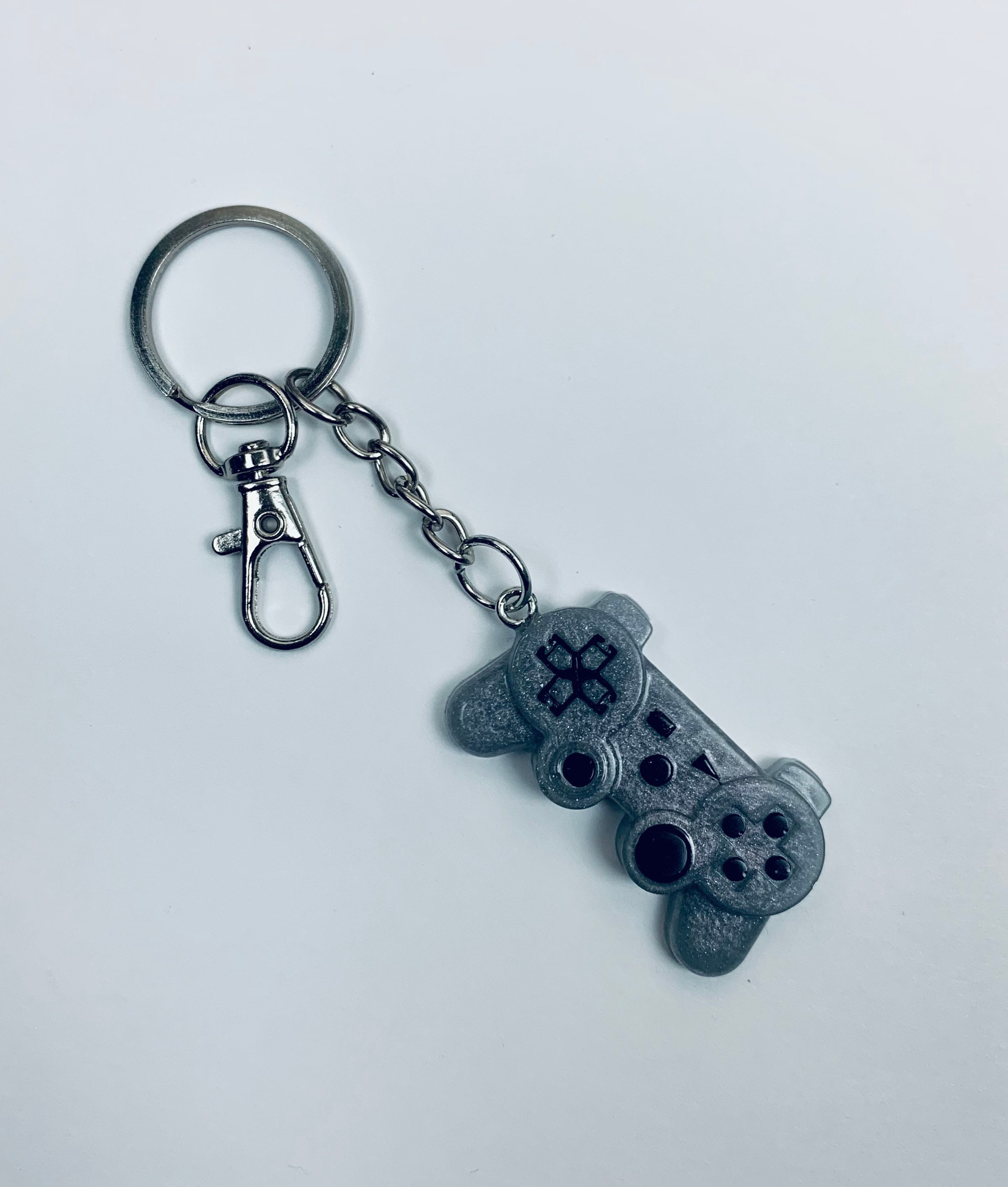  Gaming Controller Keychain Gaming Inspired Resin Keychain 