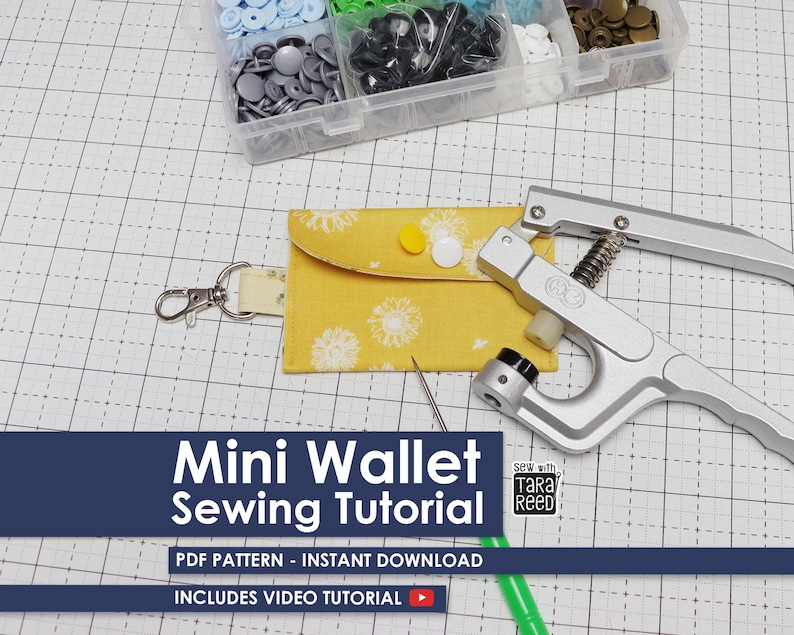 DIY Mini Wallet Sewing Pattern (instant Download) - Etsy