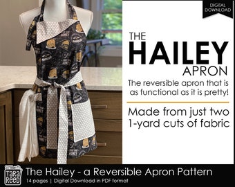 The Hailey Reversible Apron Pattern
