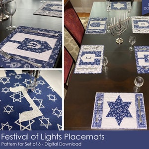 Festival of Lights Placemat Sew Pattern by Tara Reed image 5