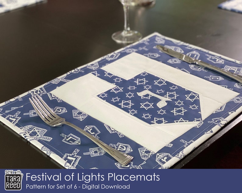 Festival of Lights Placemat Sew Pattern by Tara Reed image 4