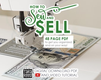 How to Sew to Sell eBook (Digital Download)
