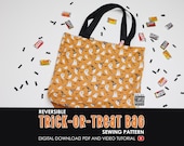 Trick-or-Treat Bag Sewing Pattern (Digital Download)