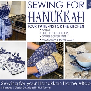 Sewing for your Hanukkah Home 12 projects to make for the Holidays by Tara Reed image 3