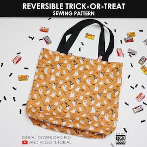Trick-or-Treat Bag Sewing Pattern (Digital Download)