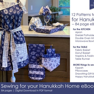 Sewing for your Hanukkah Home 12 projects to make for the Holidays by Tara Reed image 1