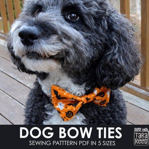 Dog Bow Tie Pattern in 5 sizes (Instant Download)