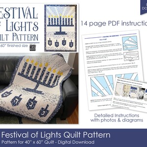 Festival of Lights Quilt Pattern by Tara Reed image 2
