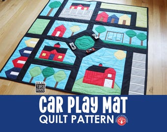 Quiltpatroon autospeelkleed (pdf direct downloaden)