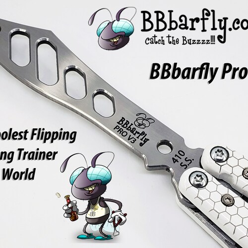 BBbarfly Pro V3 H.C. (Trainer) - Laser Etched shops Handles