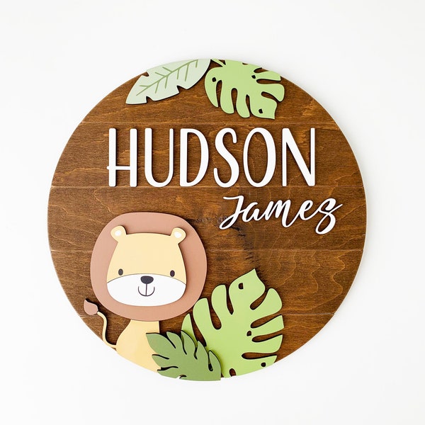 Jungle Nursery Decor Etsy