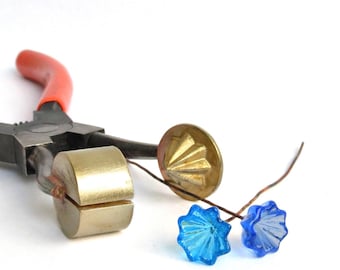 Octapetal Flower Pin Lampworking Mashers - Tool for Lampworking
