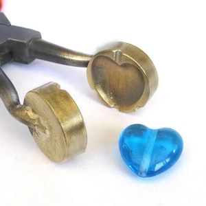 Heart Bead Lampwork Mashers - Lampwork Tool
