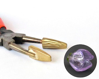 Small Curved Mashers for Petal Making - Lampwork Tool