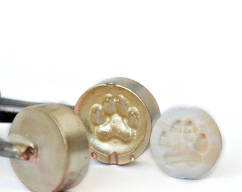 Dog Paw (with claw marks) Lampwork Mashers - Lampworking Supplies