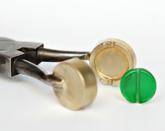 Coin Lampwork Beads Mashers - Brass Lampwork Tool