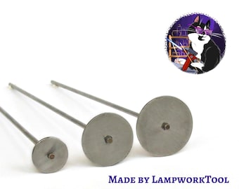 Round cabochon mandrel - Lampwork Tool