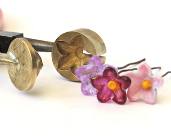 Star Flower Lampwork Mashers - Lampwork Tool