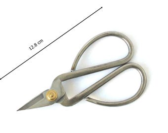 Compact Hot Glass Shears, Lightweight Lampworking Scissors for Precise Cutting, Glass Blowing Tool