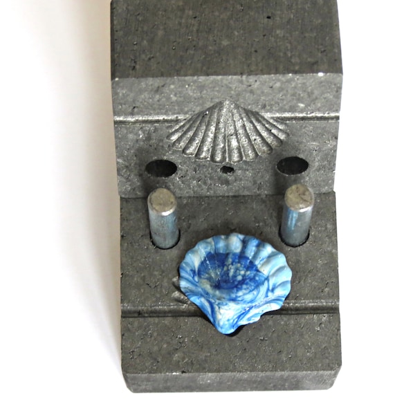 Graphite Press for Shell Lampwork Beads Making - Choose the Vertical or Horizontal Hole