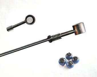 Enameling Sifter with Coil Actuator Lampworking Supplies - 80 Mesh Glass Fusing Enameling (for enamels like Thompson or Reichenbach)