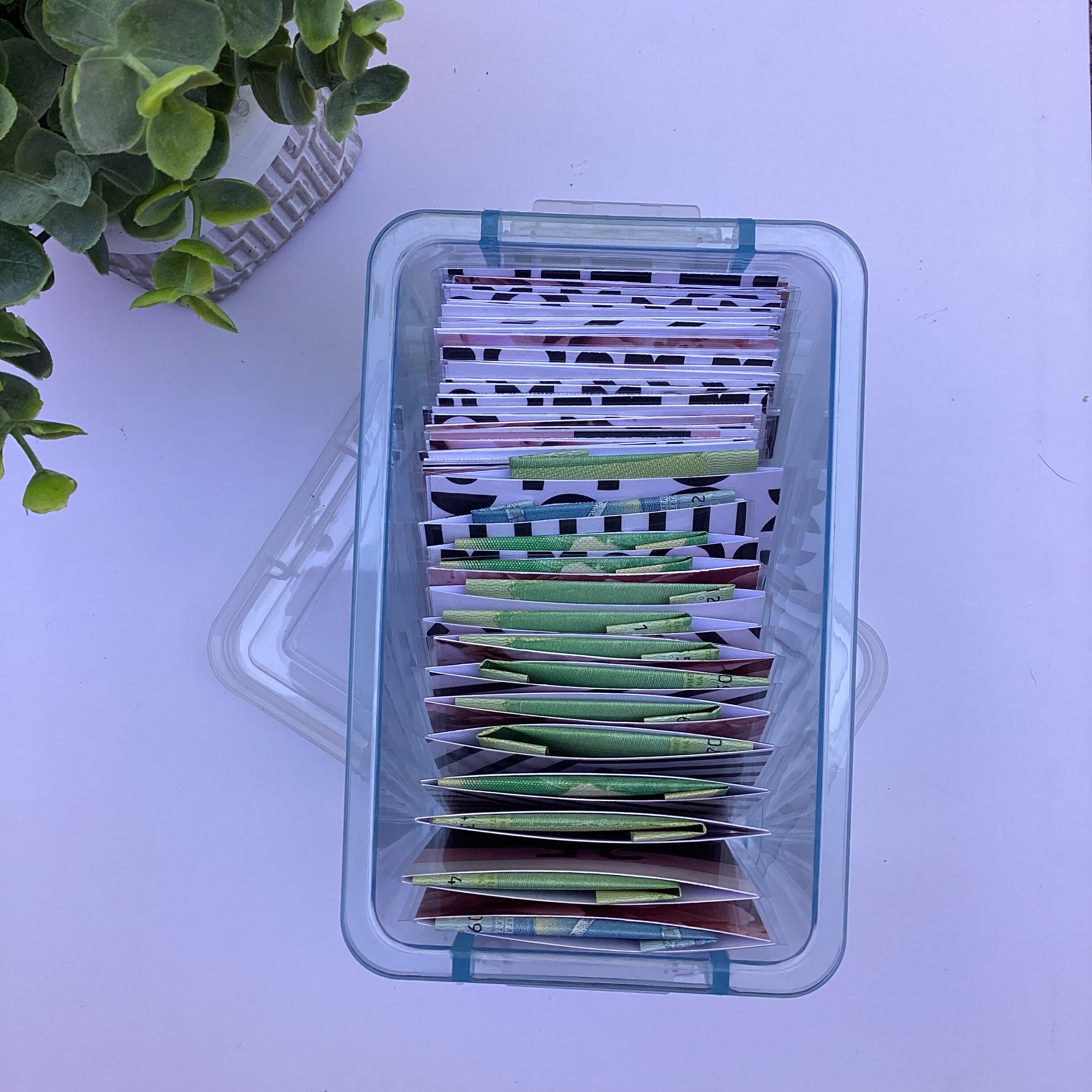 50 Envelope Savings Challenge Alternative to 100 Envelope Etsy Canada