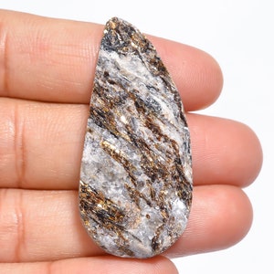 Astrophyllite Gemstone Druzy, 100% Natural Astrophyllite Druzy, Fancy Shape Loose Gemstone, 42 Ct. Making Jewelry, Size 43X20X7 mm S-10164