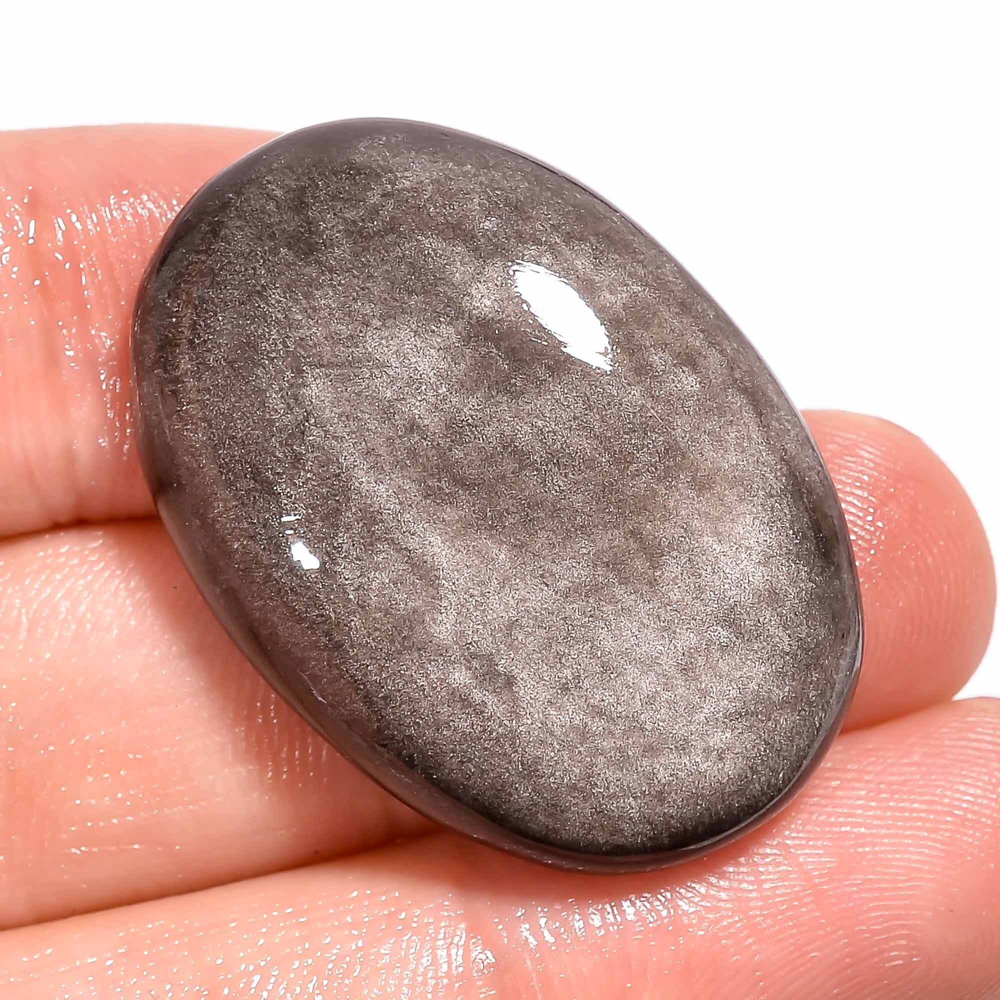 Silver sheen obsidian deals