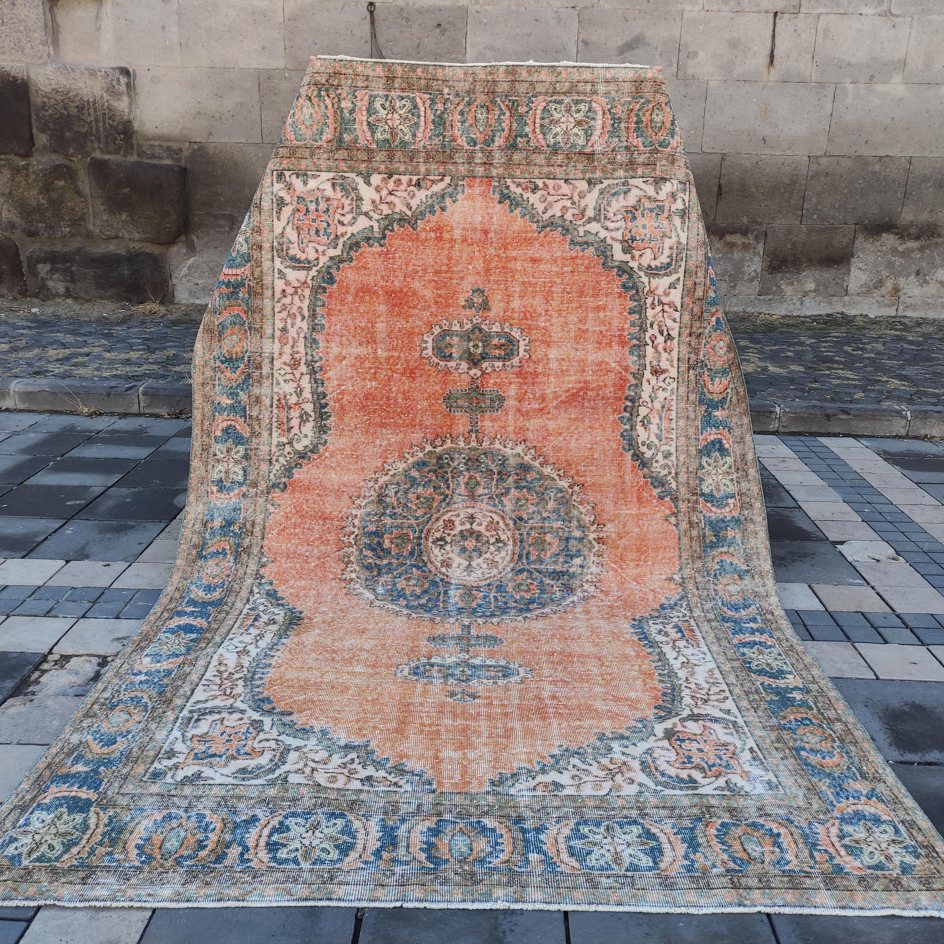 vintage Turkish rug 【公式通販】