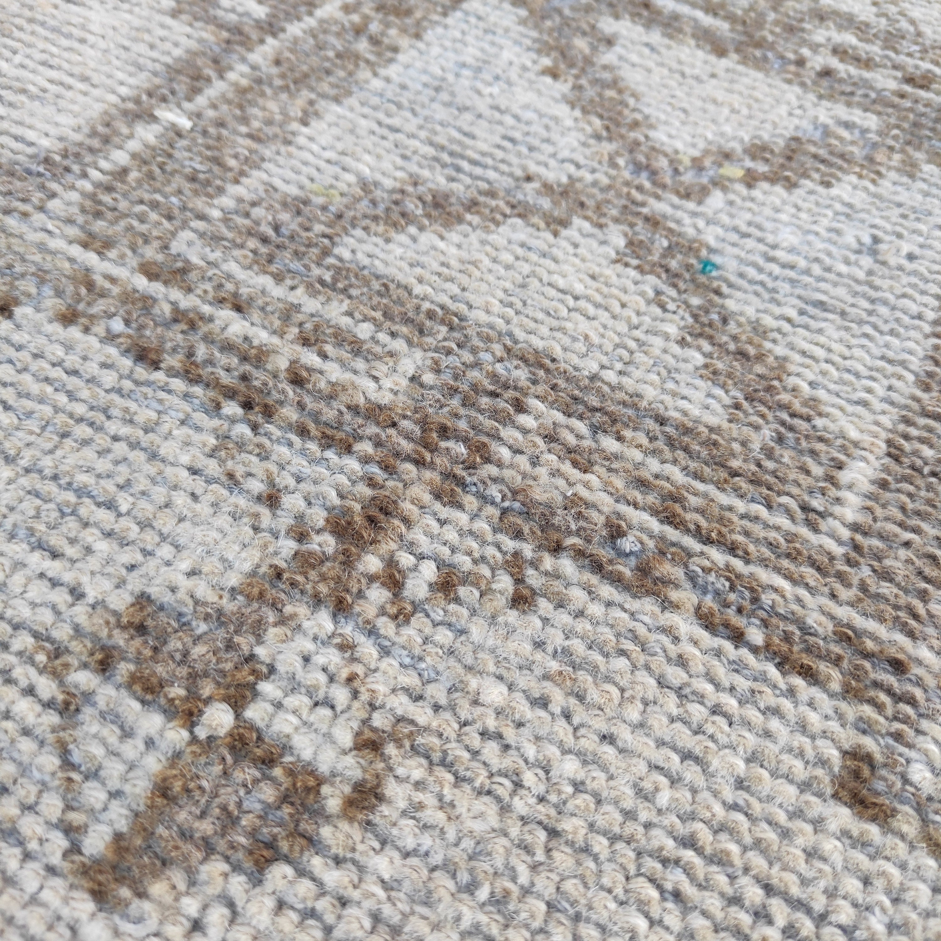 Handmade Hourglass Motif 2.79 X 9.71 Turkish Runner Rug: 3x10