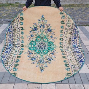 Round Turkish Rug - Etsy Round Turkish Rug - Etsy