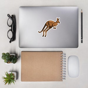 Känguru Sticker