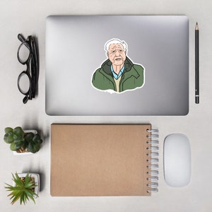 David Attenborough Sticker