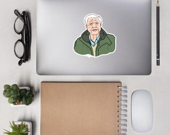 David Attenborough Sticker