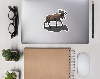 Moose Sticker