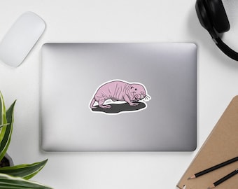 Naked mole rat Sticker