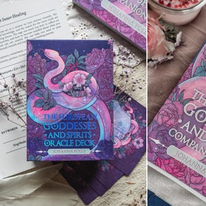 SET: The European Goddesses & Spirits Oracle (Cards + Companion Book) | Divination | Indie | Witchcraft | Pagan | Sacred Feminine | Magick