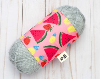 Yarn Sweater Wild Watermelon Cozy Summer Skein Cake Holder Saver Coat Sleeve Sock Knitting Crochet Notions Ball Hugger Fruit Stitch Stoppers